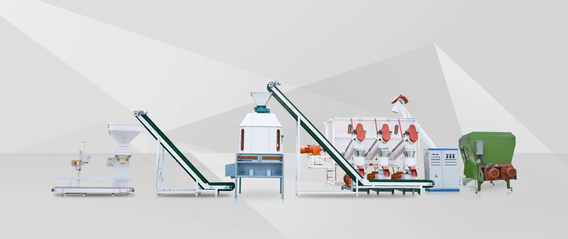 The 30-Ton-Per-Hour Feed Pellet Production Line Manufactured by Lulong Industrial